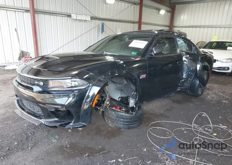 2022 Dodge Charger Scat Pack Widebody z USA, uszkodzony, nr VIN 2C3CDXGJXNH176280